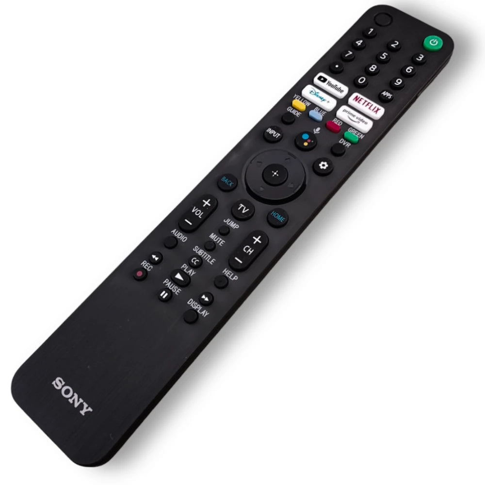 Sony RMF-TX611E Original Fernbedienung mit beleuchteten Tasten und Sprachsteuerung für Bravia TV