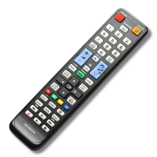 Tastenlayout der Ersatzfernbedienung für Samsung Fernseher der LE-C Serie.