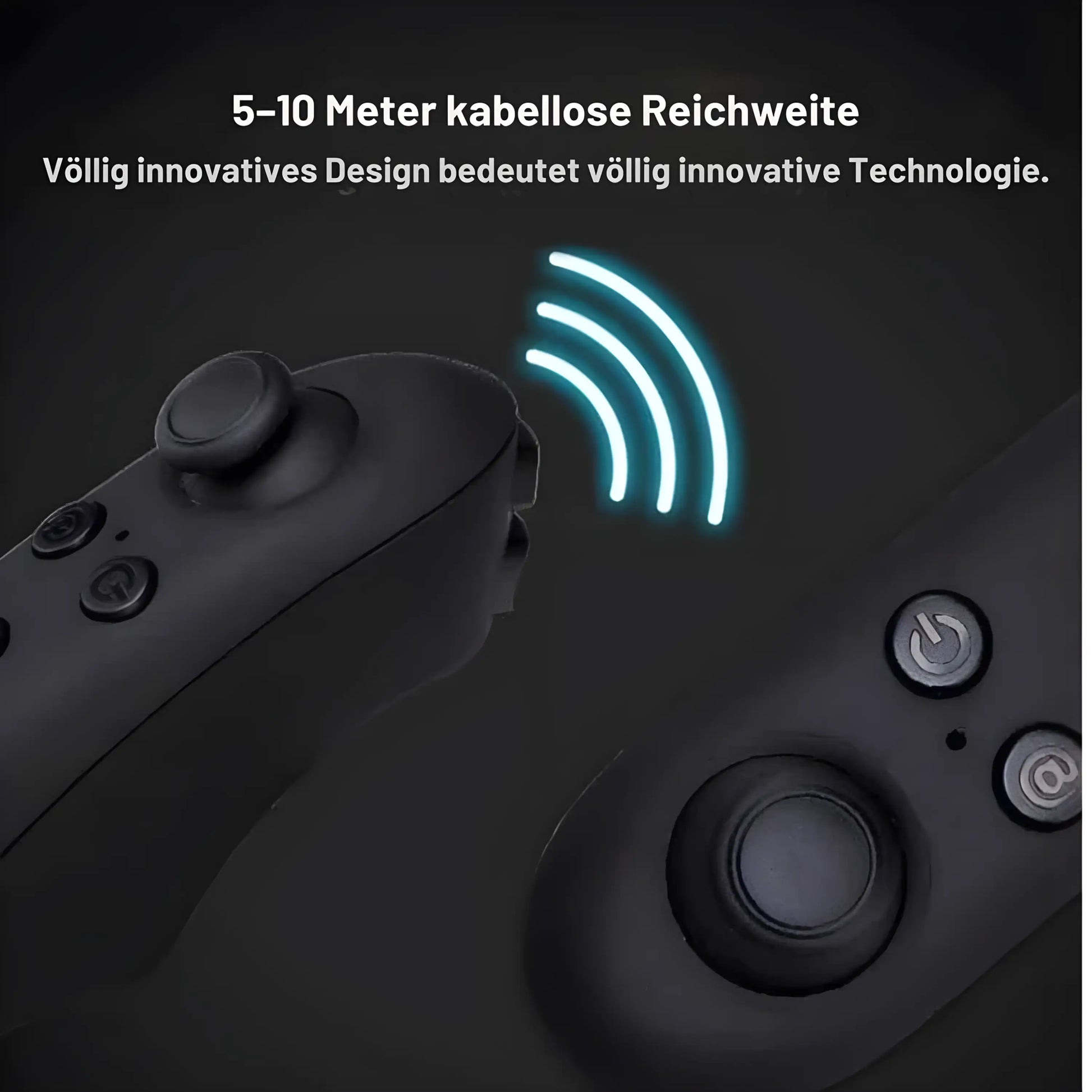 Bluetooth VR Gamepad mit 5–10 Meter kabelloser Reichweite – innovativer Controller für Smartphone, Tablet und PC mit stabiler Verbindung