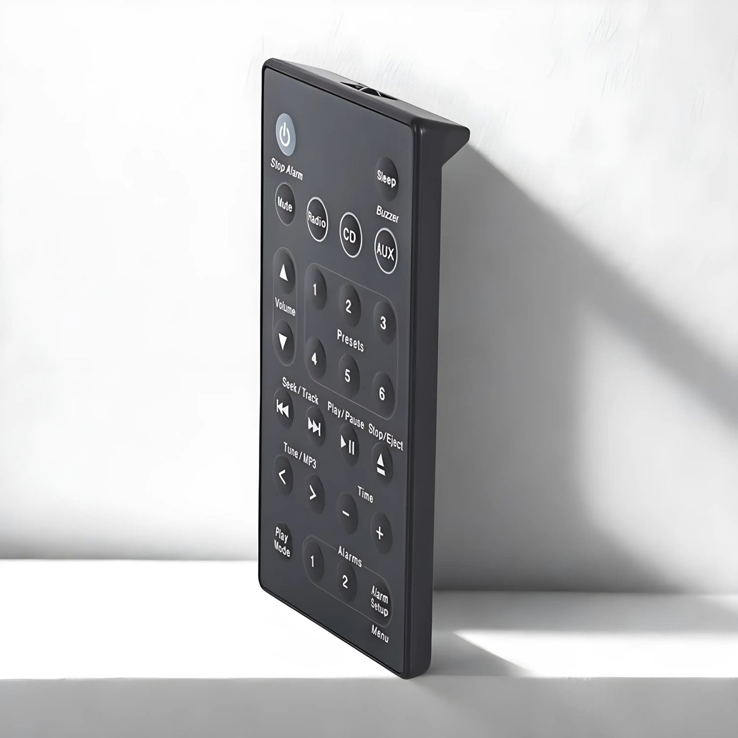 Bose Wave Music System Ersatzfernbedienung AWRCC2 AWRCC3 AWRCC4 Seitenansicht kompaktes Design