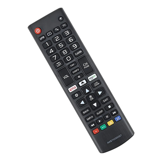 Universal LG AKB75095307 Smart TV Fernbedienung 8-10m Reichweite ergonomisch