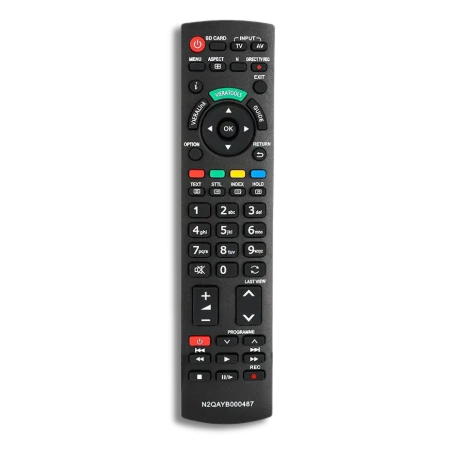 Panasonic N2QAYB000487 Ersatz Fernbedienung Viera TV sofort einsatzbereit