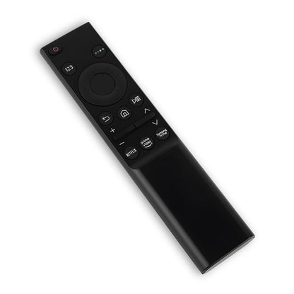 Schräge Ansicht von links auf die minimalistische One Remote Ersatzfernbedienung BN59-01298A.