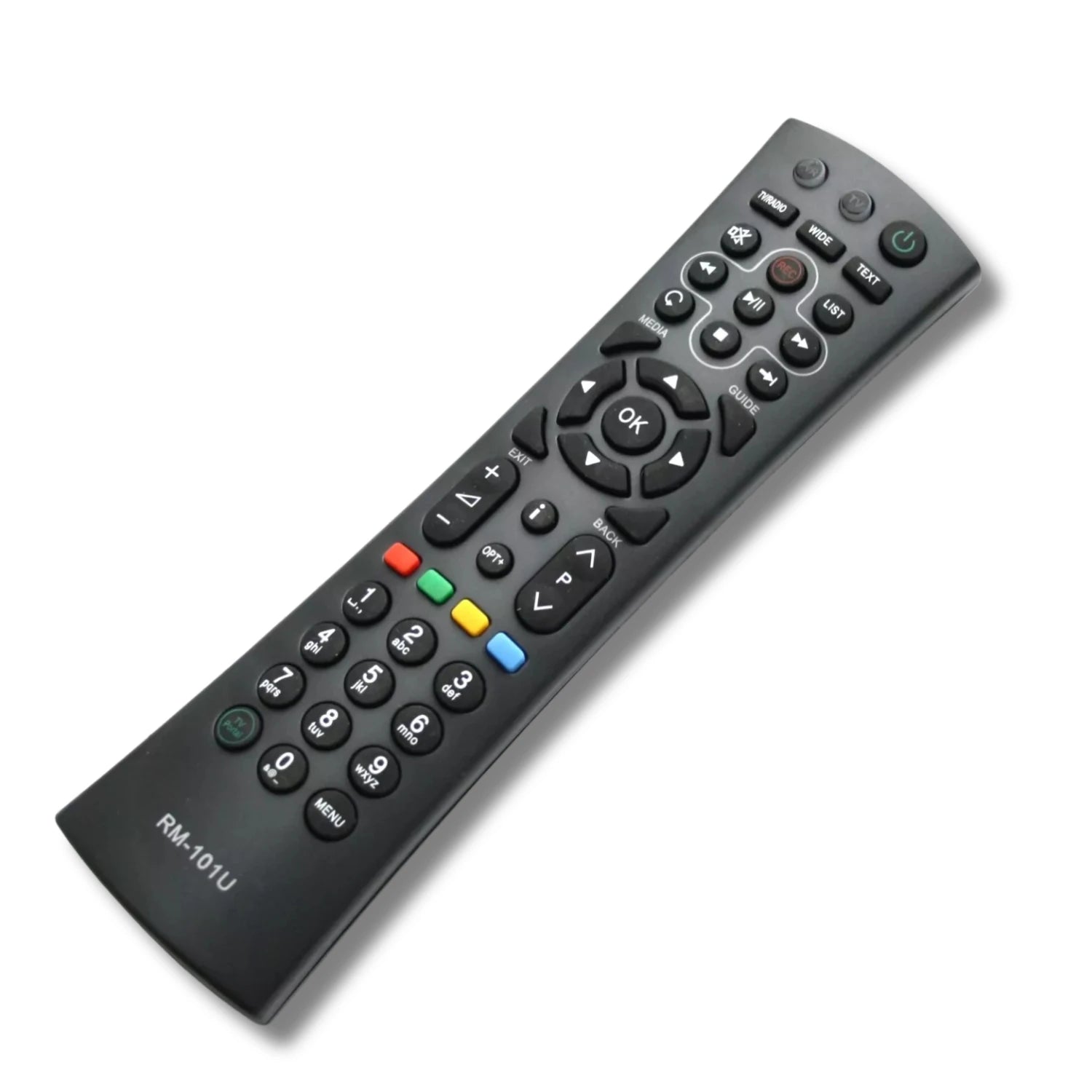 Schwarze HUMAX RM-I01U Universal Fernbedienung für Smart TV