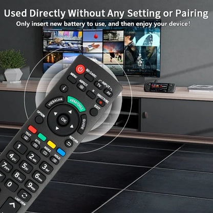 Panasonic Viera N2QAYB000487 TV Fernbedienung keine Programmierung erforderlich