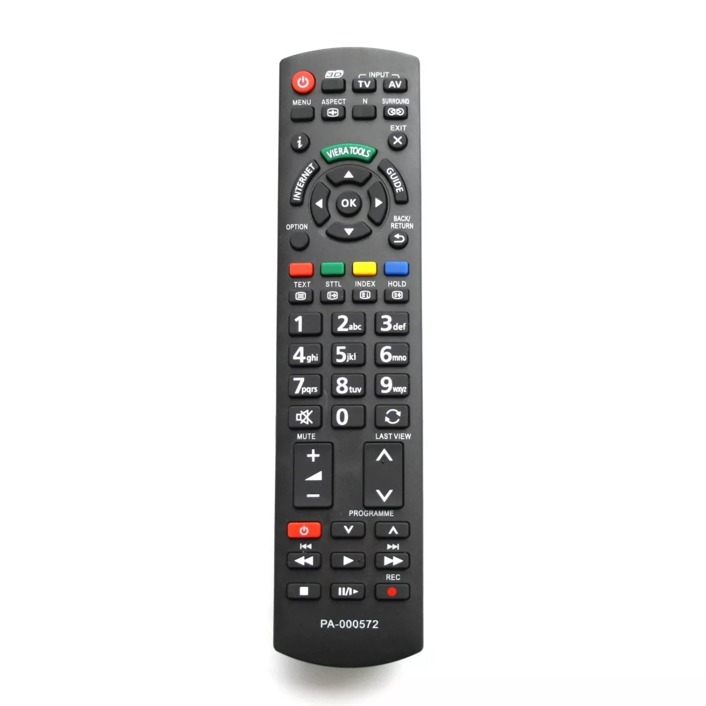 Panasonic N2QAYB000572 Viera Smart TV Fernbedienung Ersatz alle Originalfunktionen