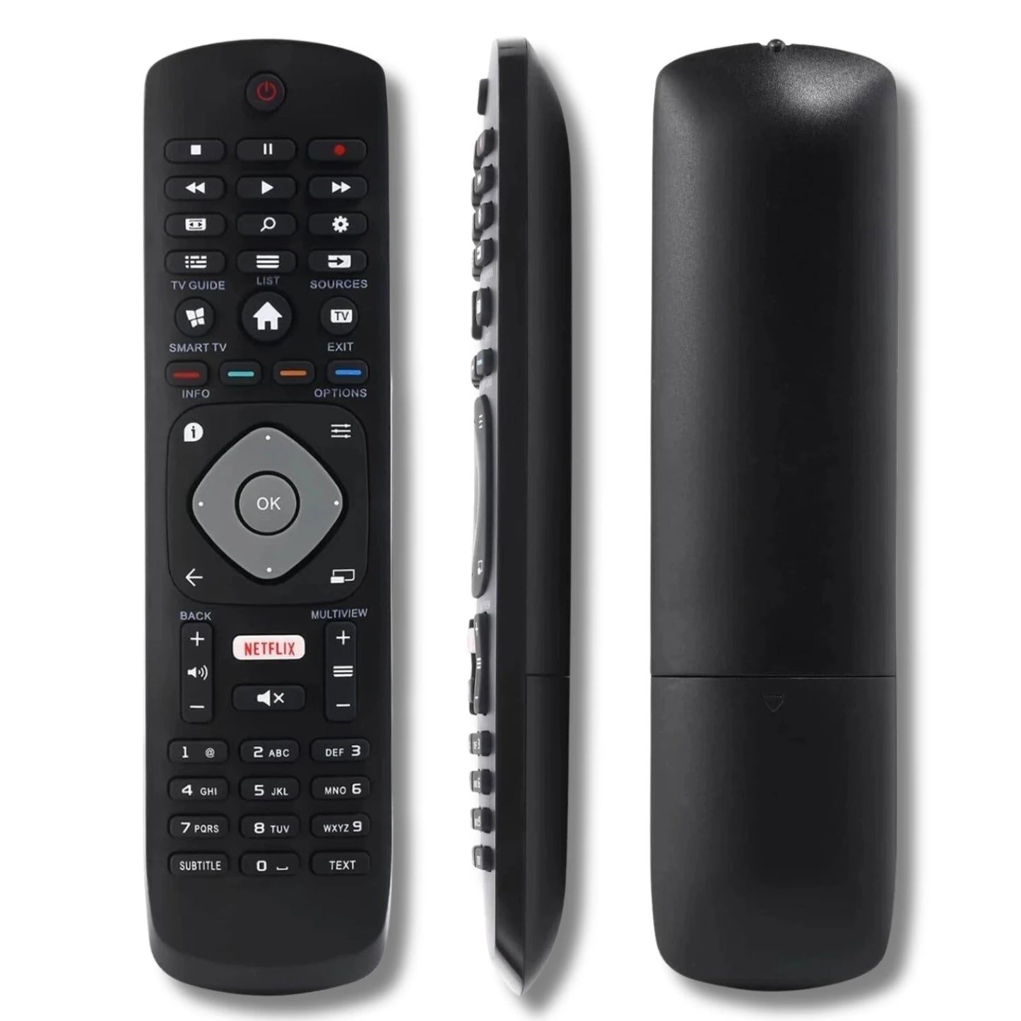 Zuverlässige TV-Fernbedienung, die mit fast allen Philips Modellen kompatibel ist.