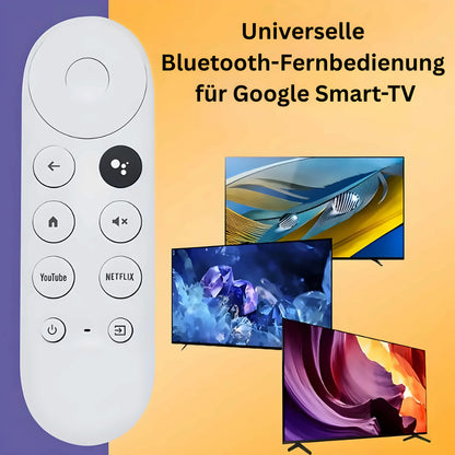 Universelle Bluetooth-Ersatzfernbedienung G9N9N für Google Chromecast 4K HD & TV Streamer – kompatibel mit Google Smart-TV, Netflix und YouTube-Tasten