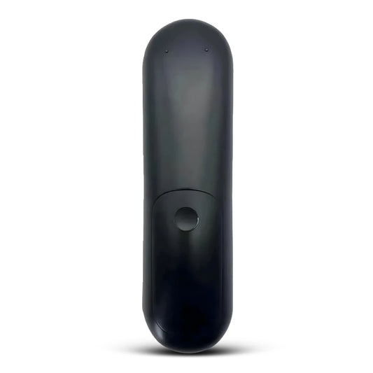 Rückseite der Ersatzfernbedienung für Sky Q Receiver mit Batteriefach.