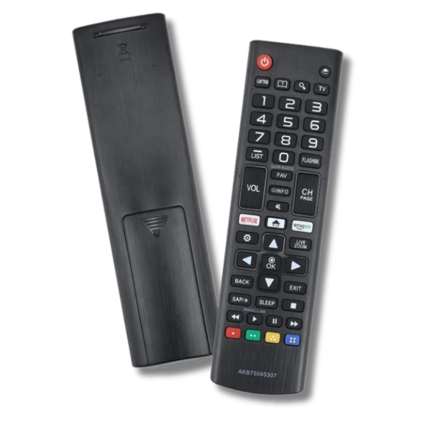 LG AKB75095307 Fernbedienung Ersatz Netflix Amazon Buttons Smart TV