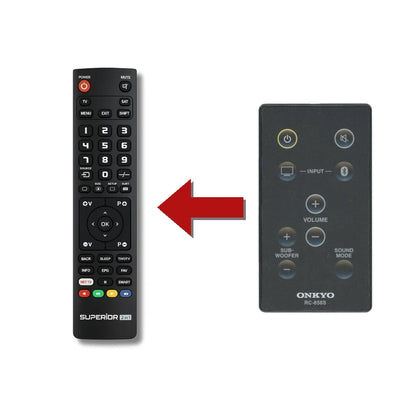 Onkyo RC-858S Ersatzfernbedienung im Vergleich