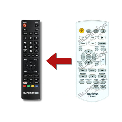 Onkyo RC-892S Ersatzfernbedienung im Vergleich