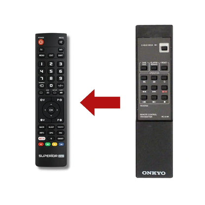 Onkyo TA-2870 Ersatzfernbedienung im Vergleich