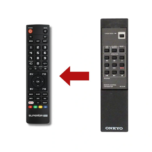 Onkyo TA-2870 Ersatzfernbedienung im Vergleich