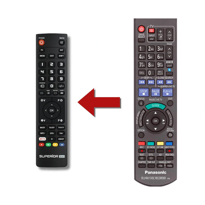 Panasonic DMR-BST700 Ersatzfernbedienung im Vergleich
