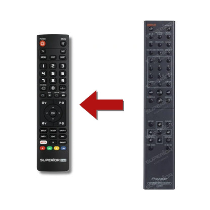 Pioneer AXD7641 Ersatzfernbedienung im Vergleich