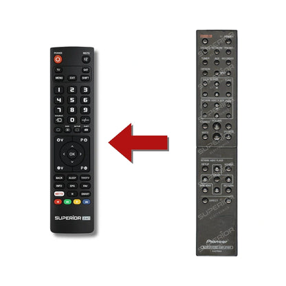 Pioneer AXD7644 Ersatzfernbedienung im Vergleich