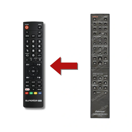 Pioneer AXD7644 Ersatzfernbedienung im Vergleich