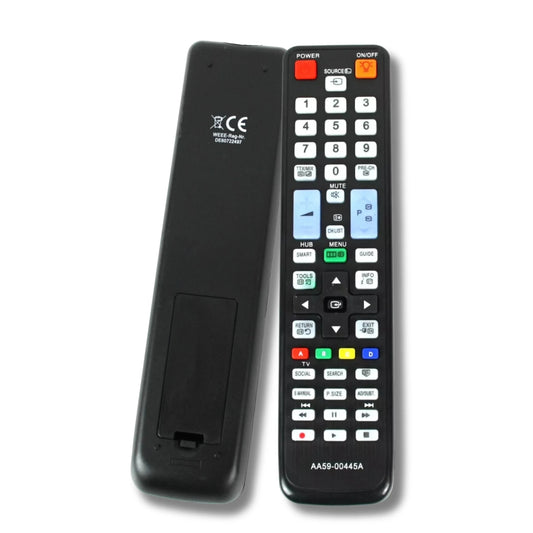 Zuverlässiger Ersatz für die originale Samsung Fernbedienung AA59-00445A.