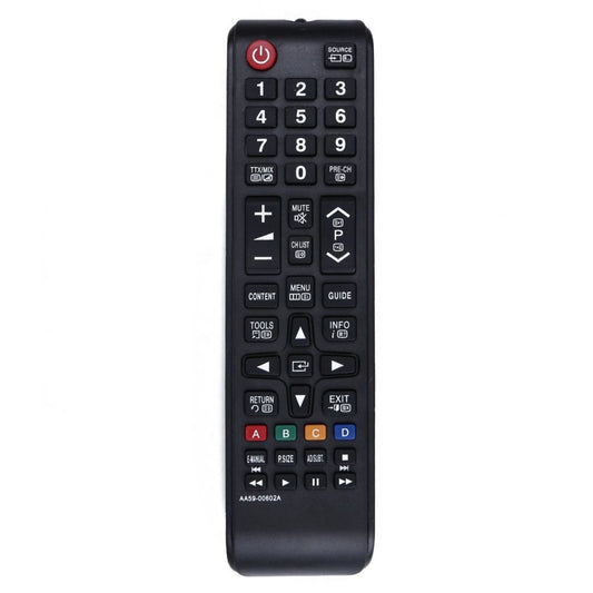 Hochwertige Ersatzfernbedienung für das Samsung-Modell AA59-00602A aus der Frontansicht.