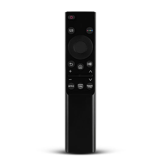 Frontansicht der Samsung One Remote Ersatzfernbedienung BN59-01298E für die NU-Serie 2018.