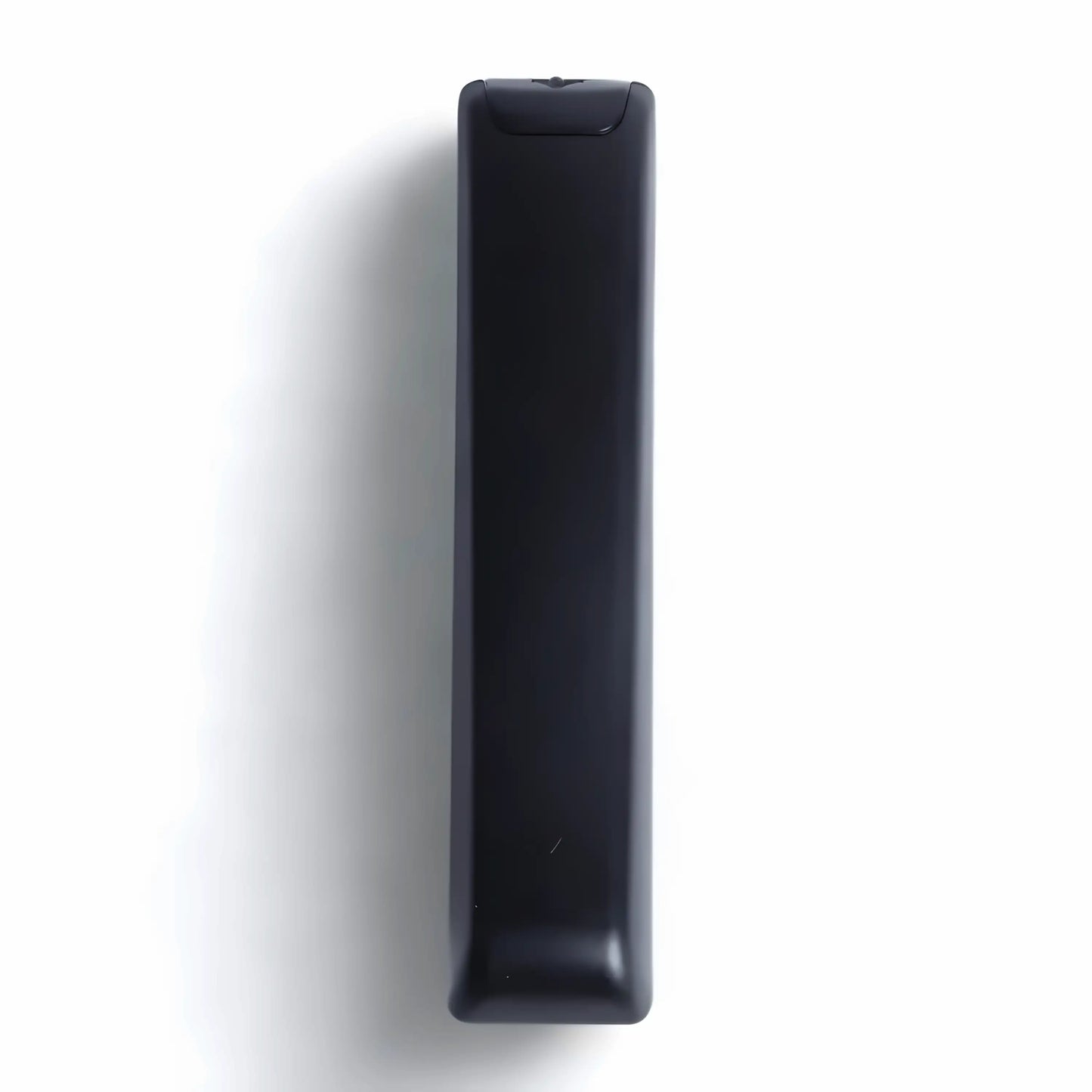 Rückansicht der Samsung Soundbar Ersatzfernbedienung AH59-02767A – schlichtes schwarzes Design mit glatter Oberfläche