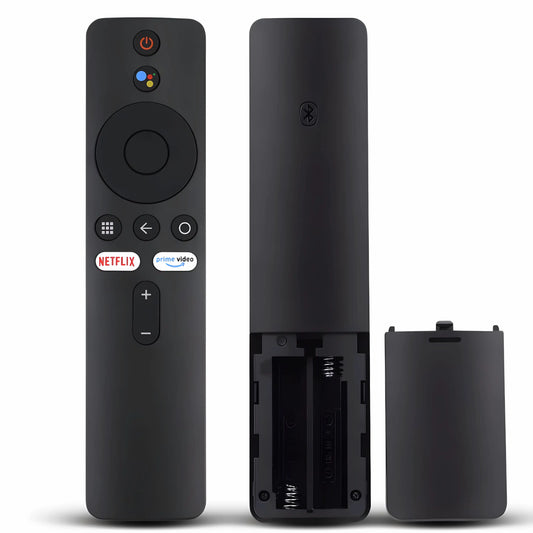 Xiaomi Ersatzfernbedienung für Mi TV Box, Stick, P1, Q1 und 4S – Bluetooth-Fernbedienung mit Sprachsteuerung, Netflix- und Prime Video-Tasten