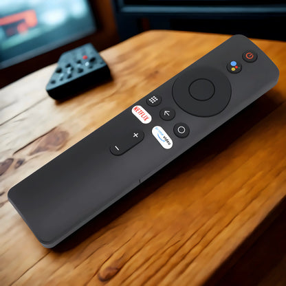 Xiaomi Mi TV Ersatzfernbedienung mit Netflix und Prime Video Tasten – stilvolles Design, Bluetooth-Verbindung und Sprachsteuerung für Smart-TVs