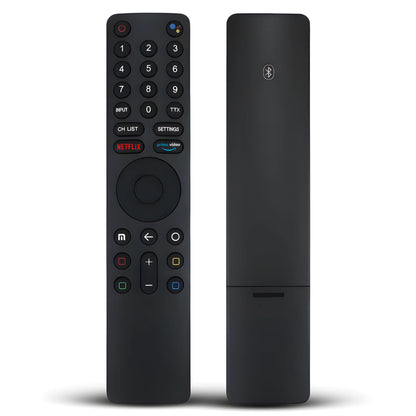 Xiaomi XMRM-010 Ersatz Fernbedienung für Mi TV 4S 4A P1. Vorder- und Rückseite mit Bluetooth Symbol.